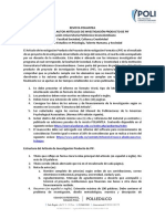 Normas para Autor Artículos de Investigación Producto de PIF