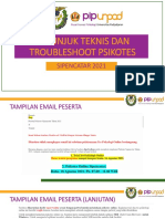 Juknis Dan Troubleshoot Psikotes Sipencatar