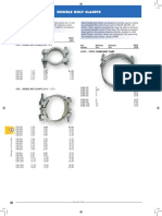 Double Bolt Clamps: Minimum Maximum Price Number Size Size Each Minimum Maximum Price Number Size Size Each