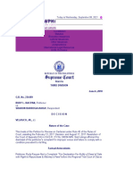 Third Division June 6, 2018 G.R. No. 234499 RUDY L. RACPAN, Petitioner SHARON BARROGA-HAIGH, Respondent Decision Velasco, JR., J.: Nature of The Case