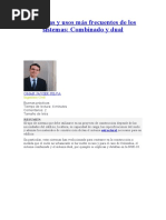 Ventajas y Usos Más Frecuentes de Los Sistemas Dual y Combinado