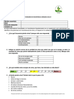 Cuestionario ICIQ-SF de incontinencia urinaria