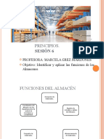 Funciones de Los Almacenes