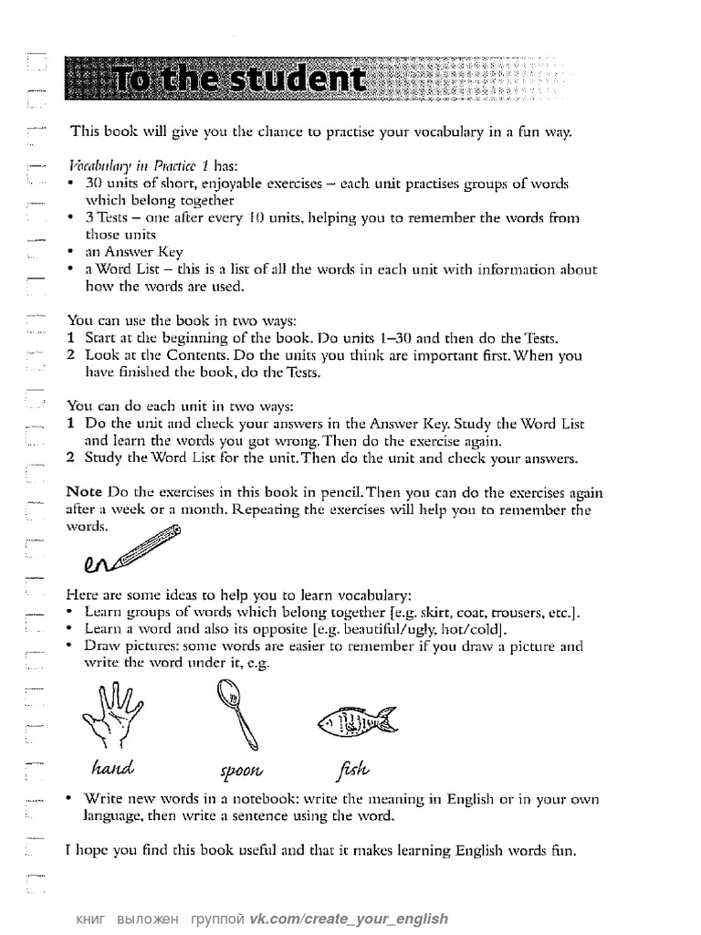 Vocabulary In Practice 1 Beginner Pdf