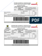 Pago de comparendo por transitar en sitios restringidos