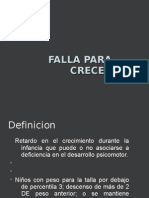 FALLA PARA CRECER