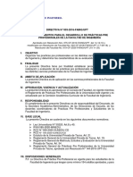 DIRECTIVA 003.16 (PRACTICAS PRE-PROFESIONALES) Modificada