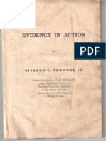 Pronove, Evidence in Action