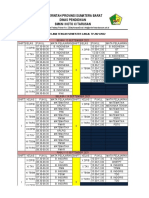 Jadwal Ujian Tengah Semester