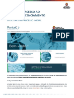 Manual Portal Inicial v20200102.2 SEL LICENCIAMENTO