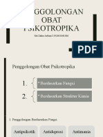 Obat Psikotropika Fungsi Struktur