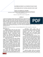 Activaton and Characterization of Natural Zeolite Using Naoh