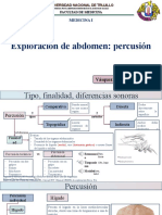 Percusión de Abdomen