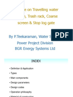 Essential Components and Operation of Travelling Water Screens