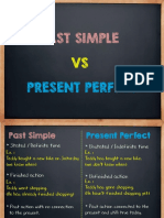 Past Simple vs Simple Perfect Revisi Format PDF