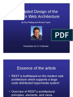 Principled Design of The Modern Web Architecture: by Roy Fielding and Richard Taylor