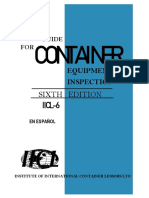 Guide For Container (Equipment Inspection) Sixth Edition Iicl-6 (En Español)