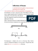 Deflection of Beams: Elastic Curve of The Beam