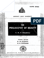 The Philosophy of Beauty
