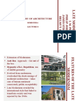 History of Architecture: Semester 6