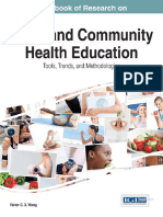 Handbook of Research On Adult and Community Health Education - Tools, Trends, and Methodologies