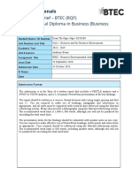 BBE2 Assignment Brief