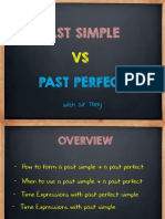 Past Simple vs Past Perfect Class Presentation