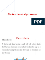 Electrochemical Processes