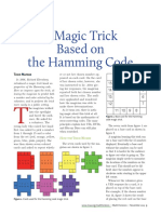 A Magic Trick Based On The Hamming Code