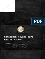 Analisis SWOT Kerajinan Wayang Kertas Karton