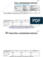 Industrial Engineering Services: Ultrasonic Test Report