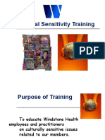 Cultural Sensitivity Training