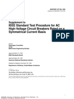 IEEE - C37.09c - 1984 HV Circuit Breakers Test