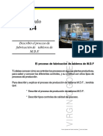 Módulo: Describir El Proceso de Fabricación de Tableros de M.D.F