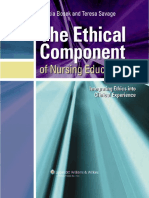The Ethical Component of Nursing Education - Integrating Ethics Into Clinical Experiences (PDFDrive)