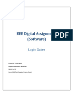 EEE Digital Assignment (Software) : Logic Gates