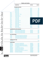 Parker standard hydraulic cartridge bodies and cavities catalog
