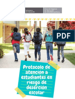 Protocolo de Atencion A Estudiantes en Riesgo de Desercion Escolar 21 04 2021
