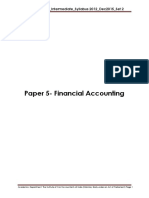 Paper 5-Financial Accounting: Answer To MTP - Intermediate - Syllabus 2012 - Dec2015 - Set 2