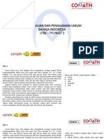 Utbk - TPS Paket 3 (Ppu - Bahasa Indonesia)