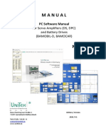 Manual: For Servo Amplifiers (DS, DPC) and Battery Drives (Bamobil-D, Bamocar)