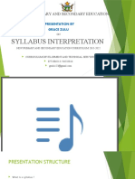 Syllabus Interpretation Ca