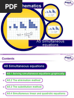 KS4 Mathematics: A5 Simultaneous Equations