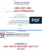 CHƯƠNG 4 - ĐẶC TRƯNG HÌNH HỌC MẶT CẮT NGANG