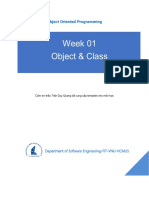 W01 Object Class