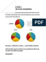 Ielts Writing Task 1-Food