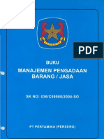 Buku Manajemen Pengadaan Barang Dan Jasa SK-036-C00000-2004-SO