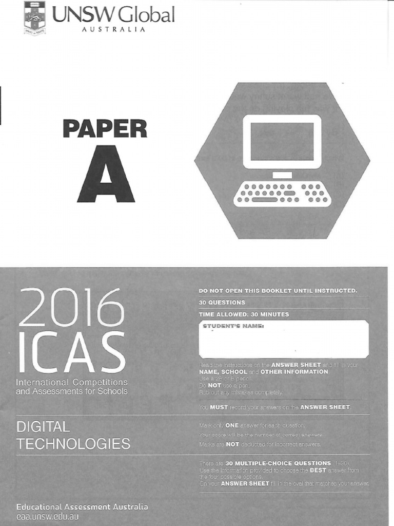 Digital Tech - 2016 - Paper A-B - Questions | PDF
