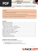 Face Prep Capgemini Slot Analysis 23rd Aug 2021 Slot 1