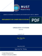 Deparment of Computer Systems Engingeering: Mirpur University of Science and Technology (Must), Mirpur
